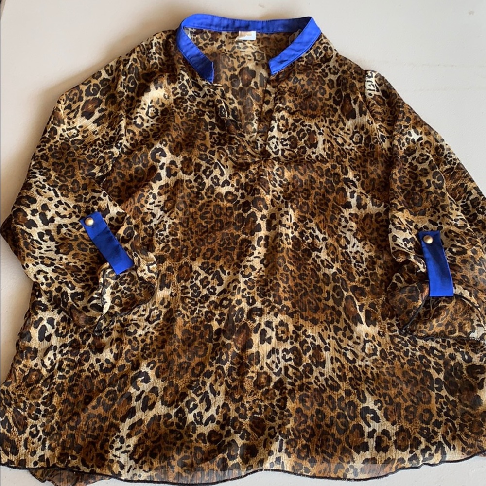 Cheetah Print Shirt